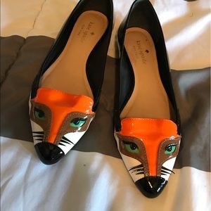 Kate spade fox flats